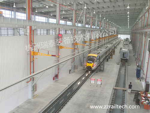 中車馬來西亞基地雙電源移動接觸網(2)